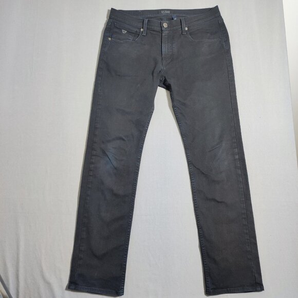 Guess Jeans Vermont Slim fit men's size 34 X 34 black straight leg - Picture 1 of 15